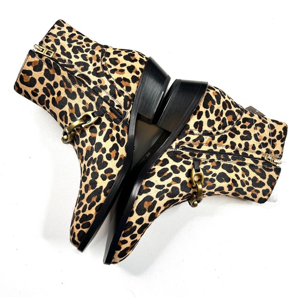 Coach | Allen Signature Chain Boot Natural NEW Size 8.5 - Picture 6 of 11